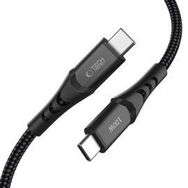 Tech-Protect Ultraboost UB11T USB-C / USB-C PD 100W / QC3.0 Cable 100 cm - Black