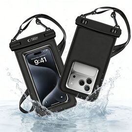 Tech-Protect UWC7 Waterproof Case 6.9" - Black