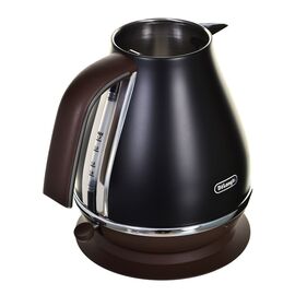 DeLonghi KBOV 2001.BK electric kettle 1.7 L Black,Brown 2000 W