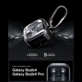 Spigen Ultra Hybrid Zero One Case for Samsung Galaxy Buds 4 / 4 Pro - Black