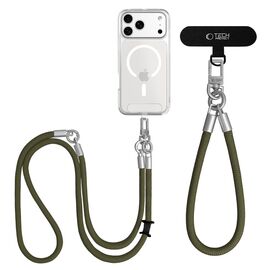Tech-Protect C10S Rope Phone Lanyard - Green