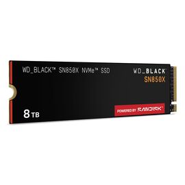Western Digital Black WD_BLACK™ SN850X NVMe™ SSD POWERED BY SANDISK 8 TB | Techbox