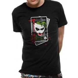 The Dark Knight T-Shirt Playing Card Size XXL