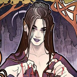 Critical Role Art Print Marisha Ray: 10th Anniversary Art Nouveau Illustrations 46 x 28 cm - unframed