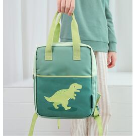 A little lovely company - Little Square Backpack - Dinosaur - Perfectly sized for toddlers / Luggage and Travel Gear