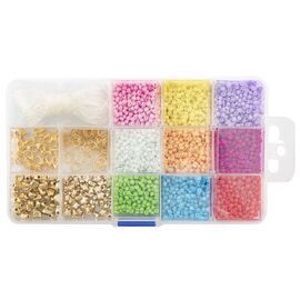 JOYA - Beads In Storage Box Incl Thread (981004) / Toys