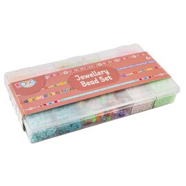 JOYA - Jewellery Set, 5 diff. beads & transparent thread (981091) / Toys