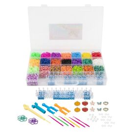 JOYA - Rubber Band Loom Kit, plastic storage box (981046) / Toys
