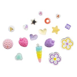 JOYA - Unicorn Jewellery bead set with beautiful charms (981025) / Toys