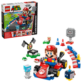 LEGO - Super Mario - Mario Kart™: Interactive LEGO® Mario™ & Standard Kart (72043) / Toys