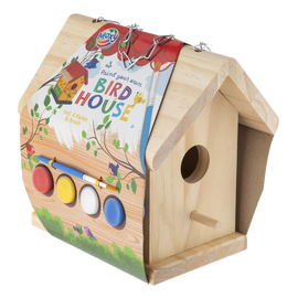Moxy - Birdhouse wood incl. 4 paints & brush (620013) / Toys