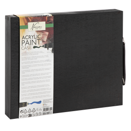 Nassau - Black Wooden Case With Carry Handle Acrylic Set, 21 Pcs (AR099503) / Toys