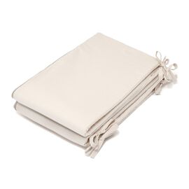 Vanilla Copenhagen - Bed Bumper Side By Side - Oyster Grey - 25x162x1cm + 25x84x1cm (1291111108) / Baby and Children