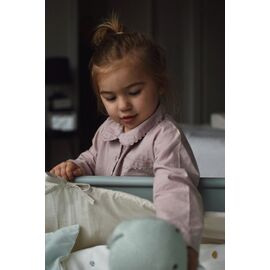 Vanilla Copenhagen - Bed Bumper Side By Side - Oyster Grey - 25x162x1cm + 25x84x1cm (1291111108) / Baby and Children