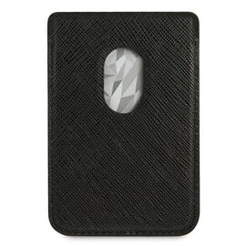 Portfel magentyczny Karl Lagerfeld Wallet CardSlot Saffiano Choupette Head MagSafe na telefon - czarny