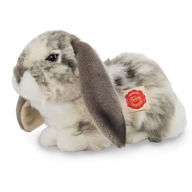 Teddy Hermann - Lying Rabbit grey-white 30 cm (937975) / Toys
