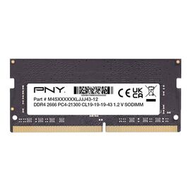 PNY MN8GSD42666 memory module 8 GB 1 x 8 GB DDR4 260-pin SO-DIMM