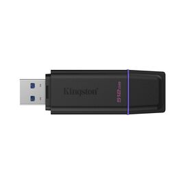Kingston Technology DataTraveler 512GB Portable USB 3.2 Gen 1 Exodia Black/Purple