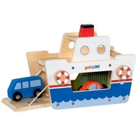 Goki - Car Ferry gokiLine (53766) / Toys