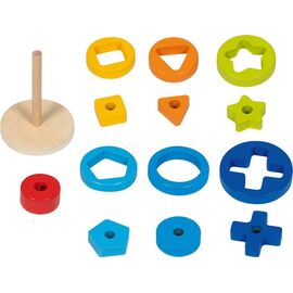 Goki - Shape Stacking Tower (58299) / Toys