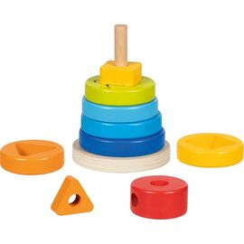 Goki - Shape Stacking Tower (58299) / Toys