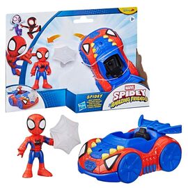 Spidey & Friends - Vehicle & Figure 7,6 cm - Spidey (G24615X0) / Toys