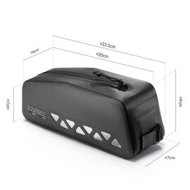 Rockbros ROAD TO SKY AS-142 Waterproof Frame Bag 1L - Black