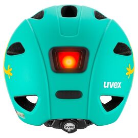 uvex oyo style monster lagoon matt children's cycling helmet, size 50–54