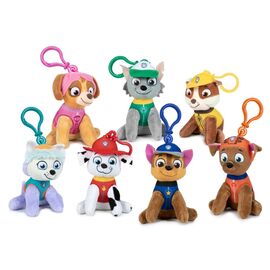 Paw Patrol assorted plush keychain 10cm