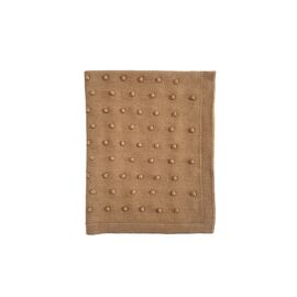 Ooh Noo - Popcorn Baby Blanket - Caramel - 75x95 cm / Baby and Children