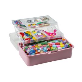 Hobby box pink with approx. 1500 parts (736573) / Toys
