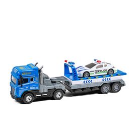 KLX - Die-cast truck w/hanger, police car, light & sound (534680) / Toys