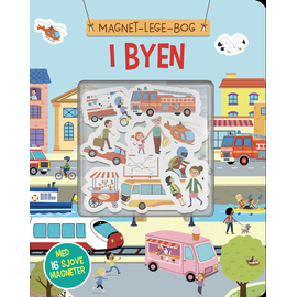 Magnet-lege-bog: I byen / Toys