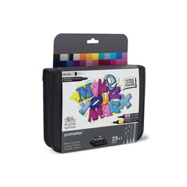 Winsor & Newton - Promarker Set, Modern Lettering 25pcs+walle (839997) / Toys
