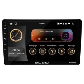 Radio BLOW AVH-9992 2DIN 9" Android/WiFi/GPS/CARPLAY
