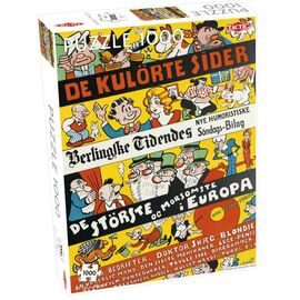 Tactic - Puzzle 1000 pc - Storm P - De Kulørte Sider / Toys