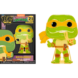 TEENAGE MUTANT NINJA TURTLES- Pop Large Enamel Pin N° 21- Michelangelo