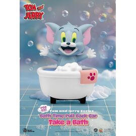 TOM AND JERRY - Bath Time Pull Black Car- Set 6 Fig. Blind Box 5cm