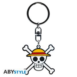 ONE PIECE - Metal Keychain - SKULL LUFFY