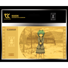 ASSASSINATION CLASSROOM - Kaede - Golden Ticket |  Techbox