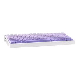 HERO84 HE White+Purple+Gradient+LIGHT JadeKing RGB AULA gasket keyboard