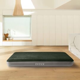 INTEX - Twin Dura-Beam Prestige Downy Airbed 99 x 190 x 25 cm (64107) / Sport and Outdoor