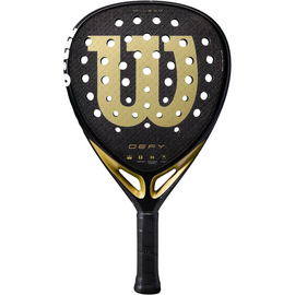 Wilson - DEFY V1 - Padel Racket - Black/Gold / Sport and Outdoor