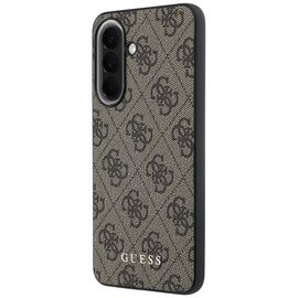 Etui Guess 4G Classic na Samsung Galaxy A57 5G - brązowe