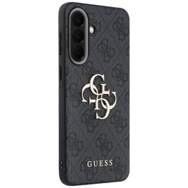 Etui Guess Leather 4G Metal Logo na Samsung Galaxy A57 5G - czarne