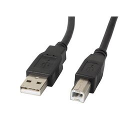 Lanberg CA-USBA-11CC-0050-BK USB cable USB 2.0 5 m USB B Black