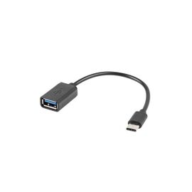 Lanberg AD-OTG-UC-01 USB cable USB 2.0 0.15 m USB A USB C Black