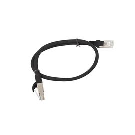 LANBERG PATCHCORD UTP CAT.5E 0.5M BLACK PCU5-10CC-0050-BK