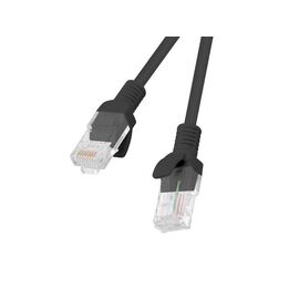 Patchcord UTP Lanberg PCU6-10CC-0300-BK (RJ45 - RJ45 ; 3m; U/UTP; 6; black color)
