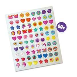 SES Creative - Stick-On Earrings 40 pairs (S14049) / Toys